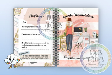 Agenda Emprendedora Papelería / Manualidades