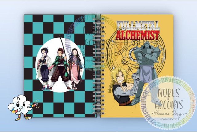 Kit Libretas A6 Anime