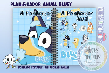 Planificador Anual BLUEY