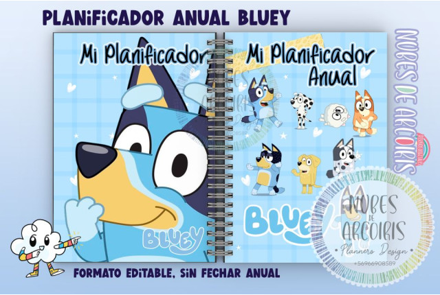 Planificador Anual BLUEY