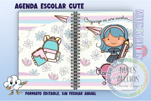 Agenda Escolar Cute