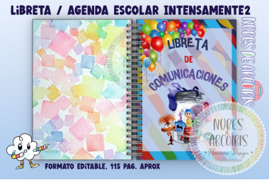 Kit  escolar Intensamente 2