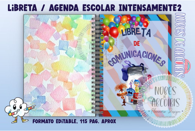 Kit  escolar Intensamente 2