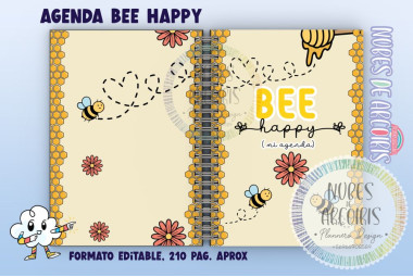 Agenda Bee Happy SIN FECHAR