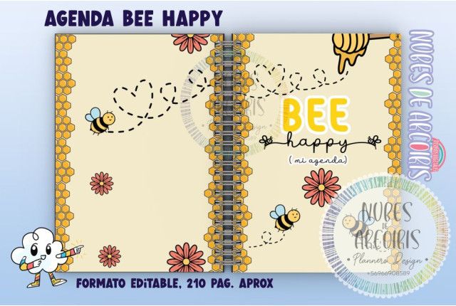 Agenda Bee Happy SIN FECHAR