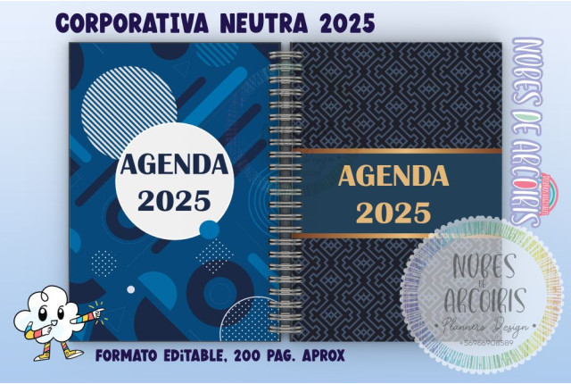 Agenda Corporativa Neutra 2025