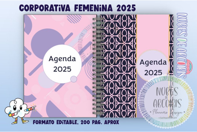 Agenda Corporativa Femenina 2025