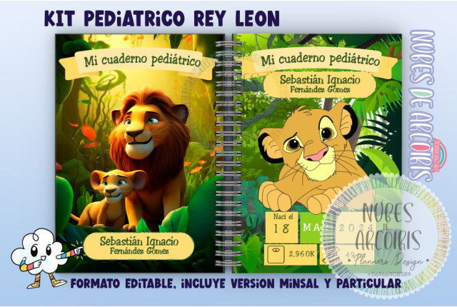 Kit Pediátrico Rey León.