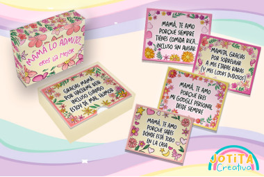 Kit Cajita Mamá te amo (aunque tengas la razón) Kit Cajita Mamá te amo (aunque tengas la razón)