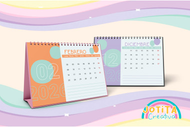 Kit calendarios de escritorio 2026 Kit calendarios de escritorio 2026
