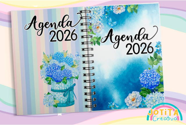 Agenda diaria 2026 Femenina