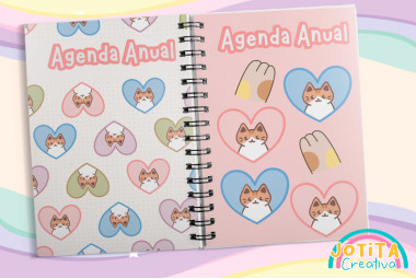 Agenda Anual Gatito Calicó Agenda Anual Gatito Calicó