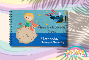 Álbum de Bebé, El Principito: Mis primeros 5 años
