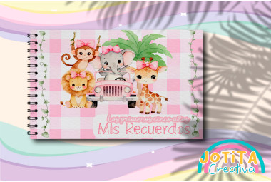 Álbum mis recuerdos Safari Pink