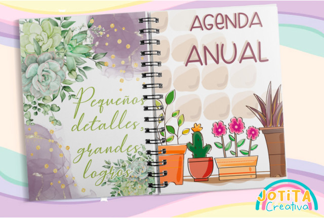 Planificador Anual Suculentas