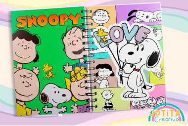 Agenda Snoopy Colors 2026