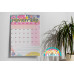 Kit de Calendarios Florales Pared 