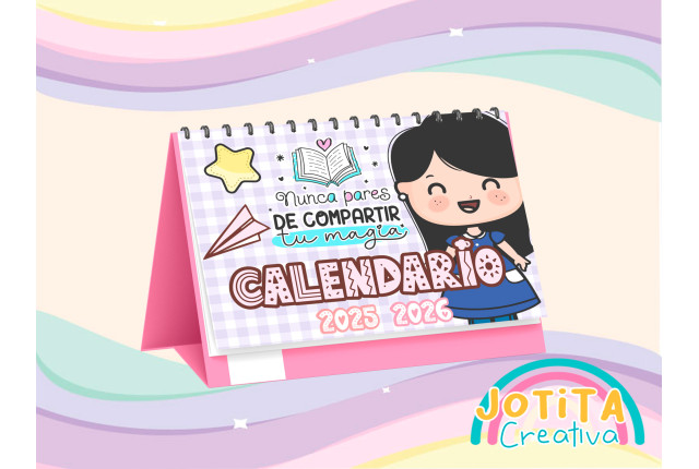 Calendario de escritorio Técnicos en educación parvularia
