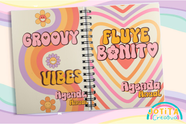 Agenda Anual Groovy Vibes Agenda Anual Groovy Vibes