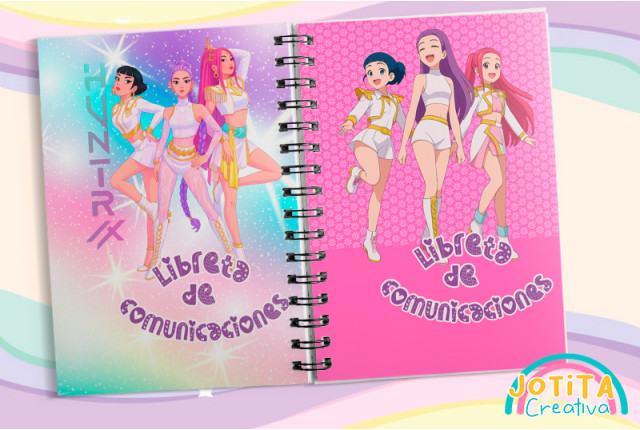 Libretas de Comunicaciones Huntrix y SajaBoys