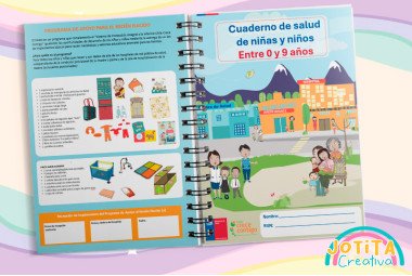 Cuaderno de Salud Infantil 0 a 9 años – Formato Editable A5 y B5