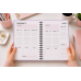Agenda Corporativa Semanal 2027 Clásica Femenina