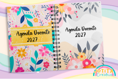 Agenda Docente Floral 2027 Agenda Docente Floral 2027