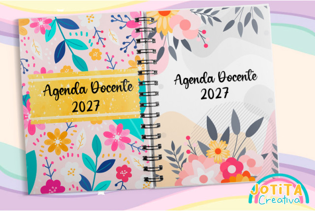 Agenda Docente Floral 2027
