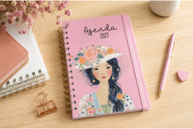Agenda Girl Flower 2027