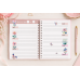 Agenda Girl Flower sin fechar