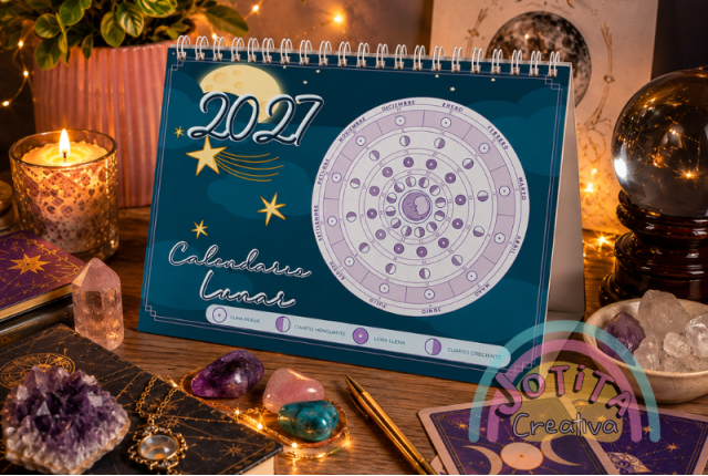 Calendario de mesa Lunar 2027