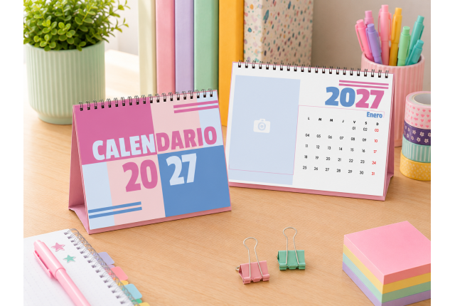 Kit de Calendarios de escritorio 2027