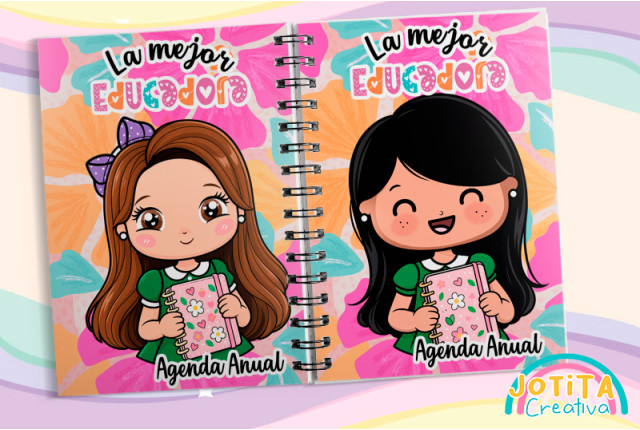 Agenda para Educadoras de Párvulos Floral