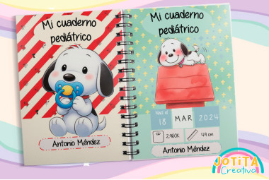 Cuaderno pediátrico Snoopy Baby Cuaderno pediátrico Snoopy Baby