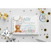 Libro Firmas Baby Shower Animalitos BOHO