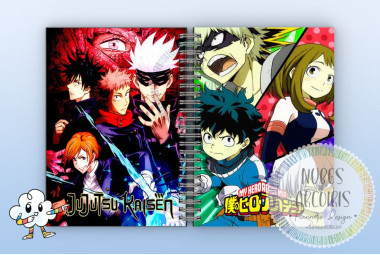 Kit cuadernos ANIME