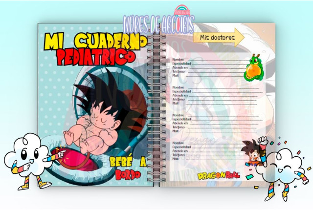 Kit pediátrico Goku Chiquito - Dragon Ball