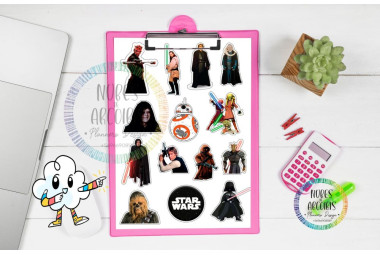 Stickers Star Wars (10)