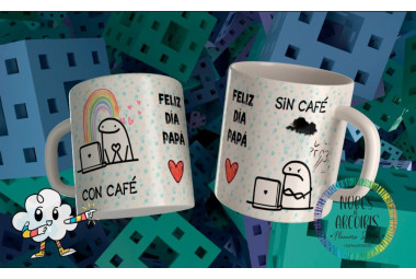 Plantillas Tazas Flork Papá