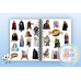 PACK STICKERS 17 (volver al futuro, star wars, LOFT, Jurassic Park)