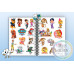 PACK STICKERS 14 DIBUJOS INFANTILES 