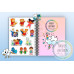 PACK STICKERS 14 DIBUJOS INFANTILES 